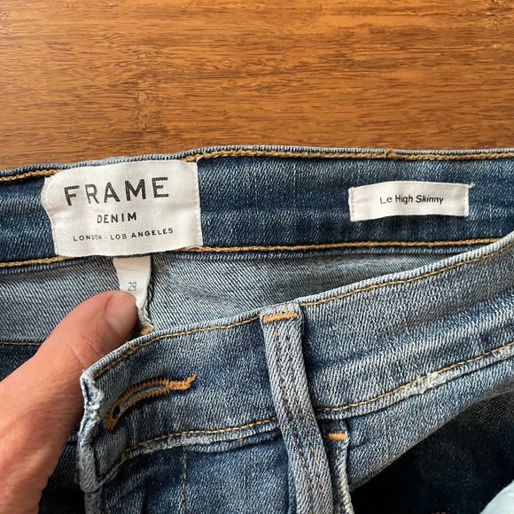 Frame Denim le High Skinny jeans size 29 - Picture 3 of 3